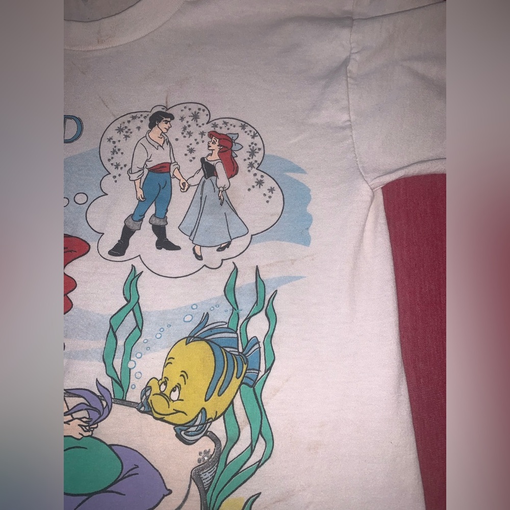Vintage Disney Little Mermaid Shirt - Picture 4 of 7